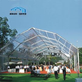 Außenpolygon-Zelt-PVC beschichteter Gewebe-großer Festival-Feier-Gebrauch