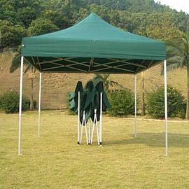Grünes tragbares sofortiges faltendes Zelt, falten Gazebo-Überdachung UV geschützt zusammen