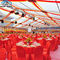 Feuerverzögernde PVC-Dach-Bedeckung Doppeltes des Hochzeits-Zelt-freien Raumes im Freien