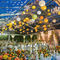 Transparente Zelt-Hochzeitsfest-Überdachung mit galvanisiertem Stahlrohr-Verbindungsstück