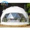Asphaltieren Sie Zelt der geodätischen Kuppel/lichtdurchlässige Abdeckung der weißen geodätischen Kuppel