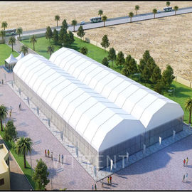 ABS klären das Dach-Polygon-Zelt/klaren Spannen-Zelt-Hochleistungsriß, die beständig sind