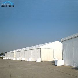 Vorübergehendes Lager-Hochleistungsfestzelt, geformte Handelsbestand-Zelte PVCs