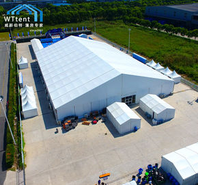 Große klare Spanne Aluminium-PVC-Ereignis-Zelt für Ereignis im Freien kundengebundene Größe