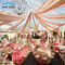 Äußere Hochzeits-Ereignis-Zelt-Dekorationen mit bunten Cocktail-Tisch-Sätzen